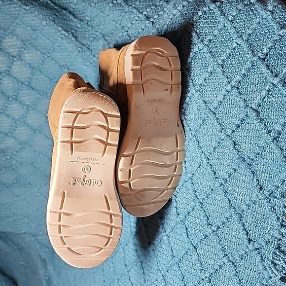 CAT & JACK BOOTS GIRLS SIZE 10 TAN - Picture 5 of 5